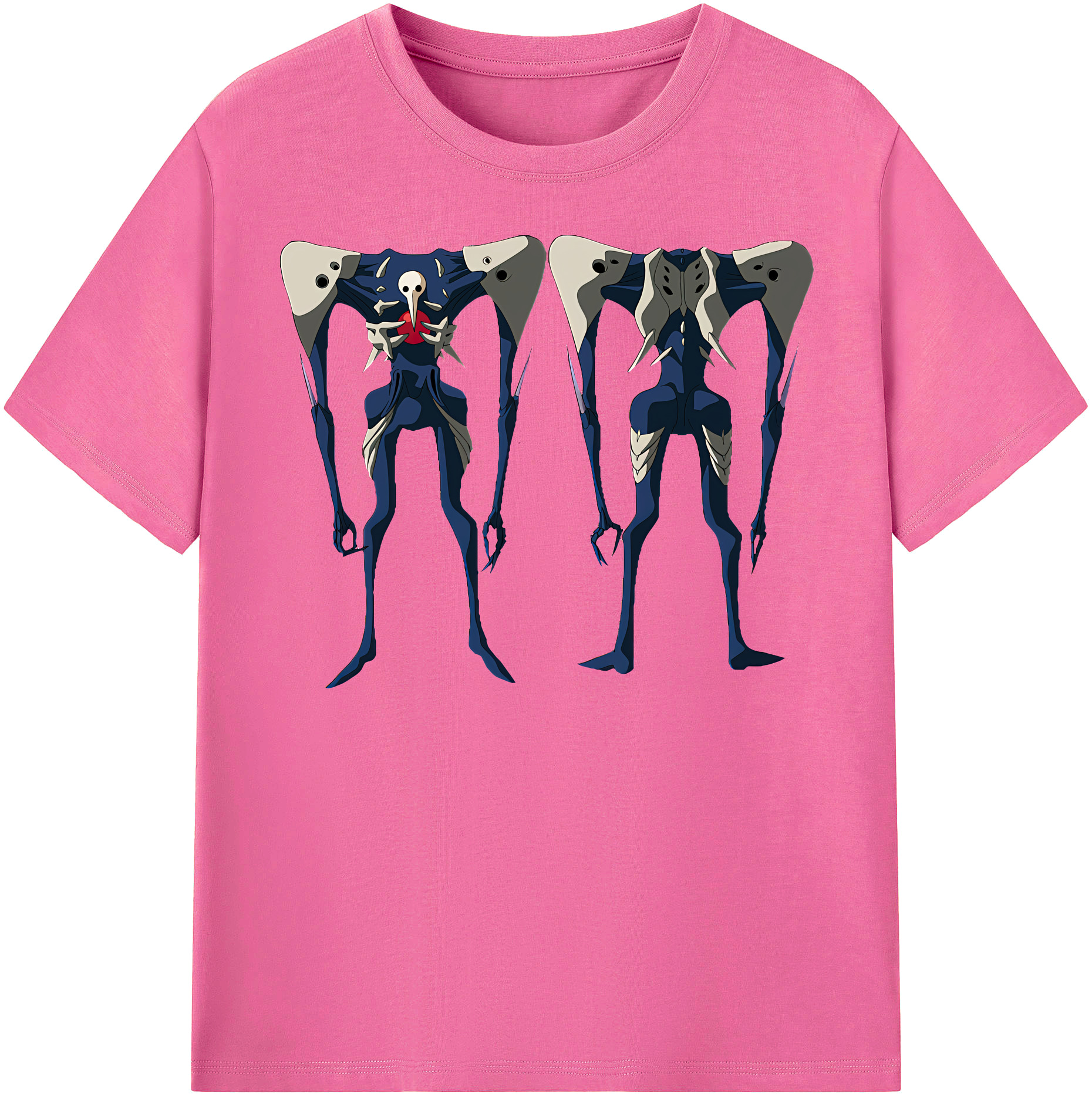 （画像用） EVA 新世紀エヴァンゲリオン レディースカジュアルプリントTシャツ（綿100％）